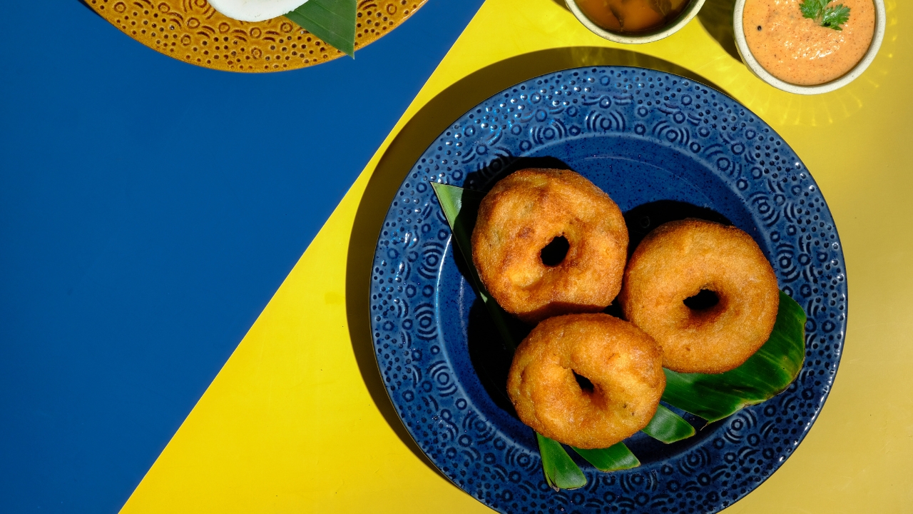 , Air fried vada