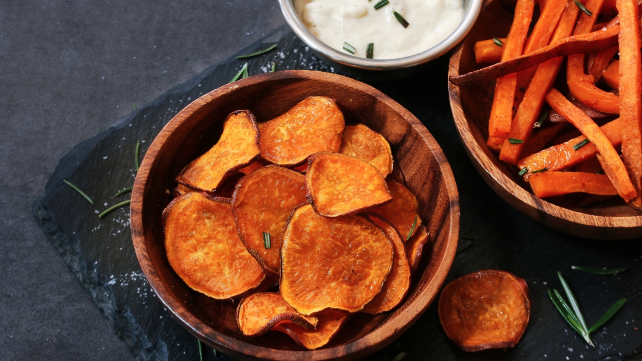 Peri-Peri Sweet Potato Chips