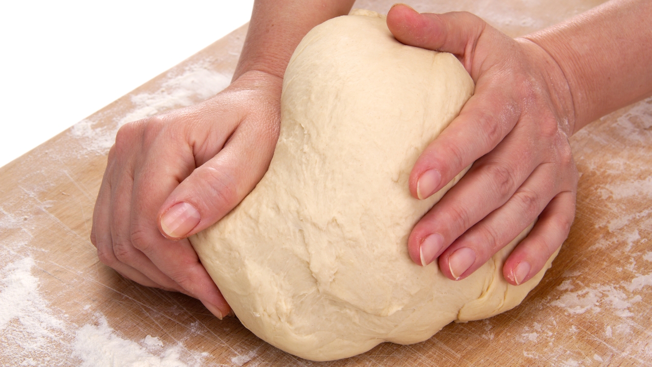kneading dough