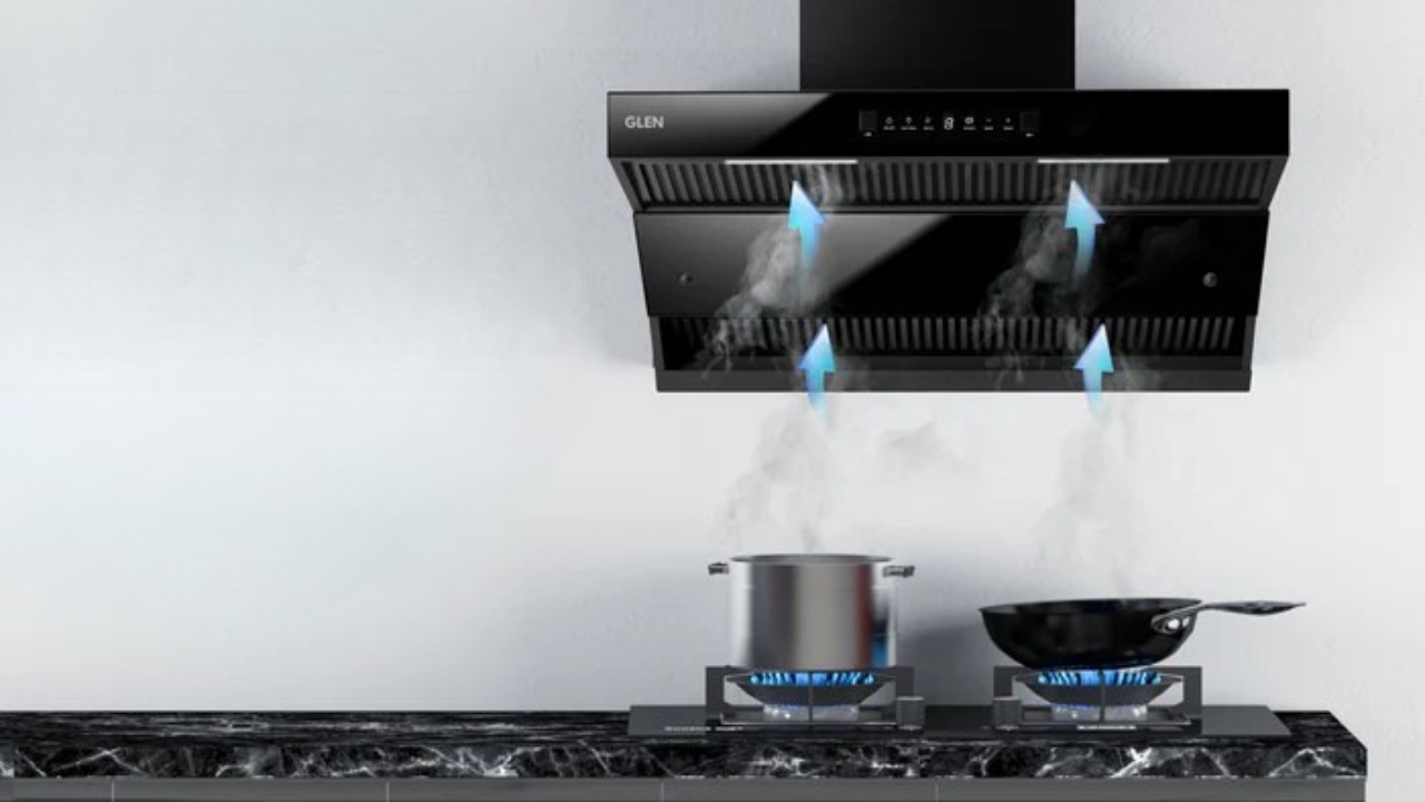 High Powered Chimney in Kitchen