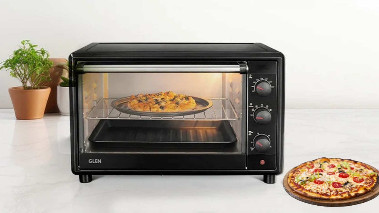 Pre-heating OTG to bake Pizza
