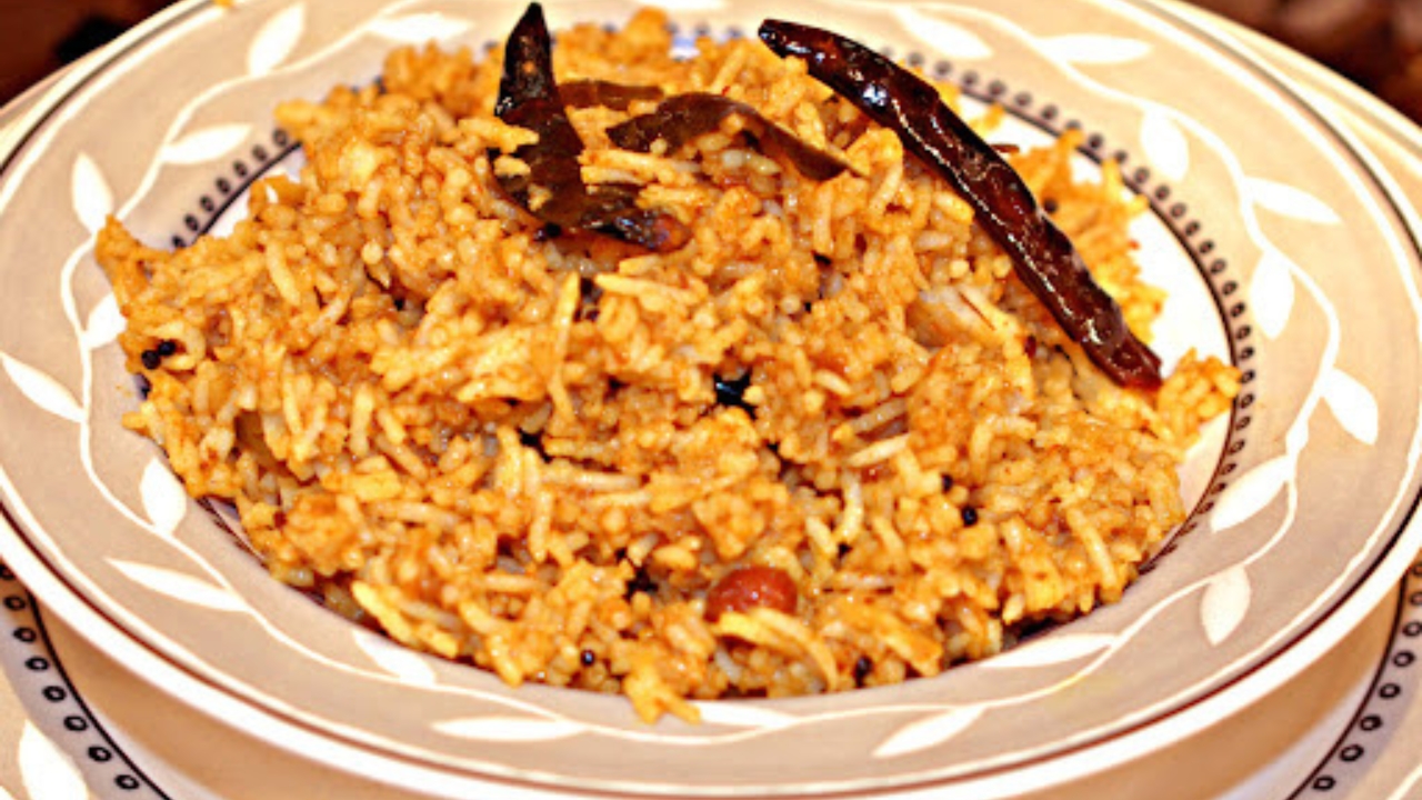 Ingredients  for Tamarind Rice