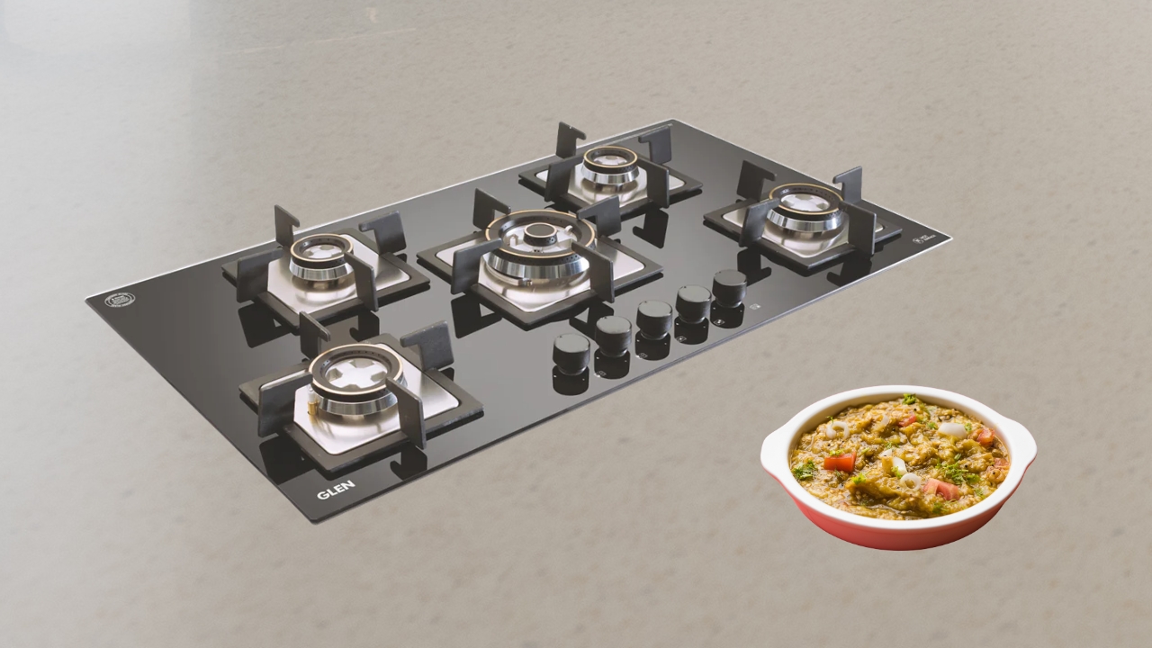 bharta on hob