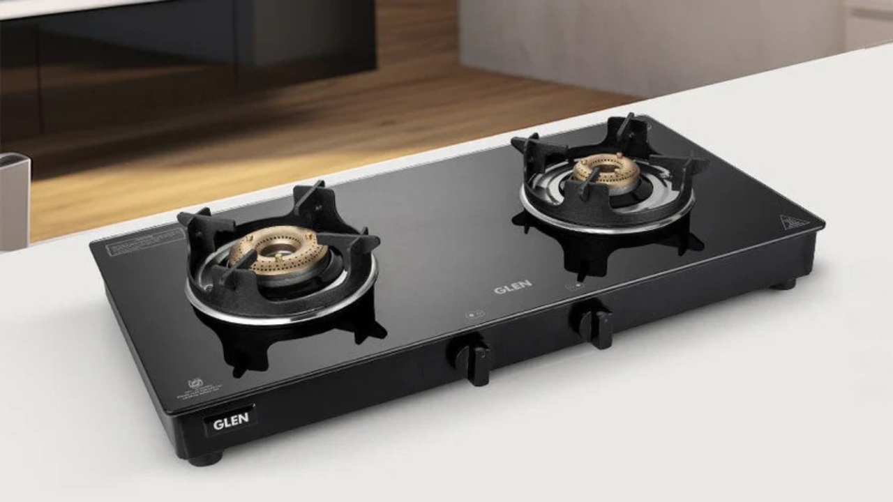 Black Glass Cooktop