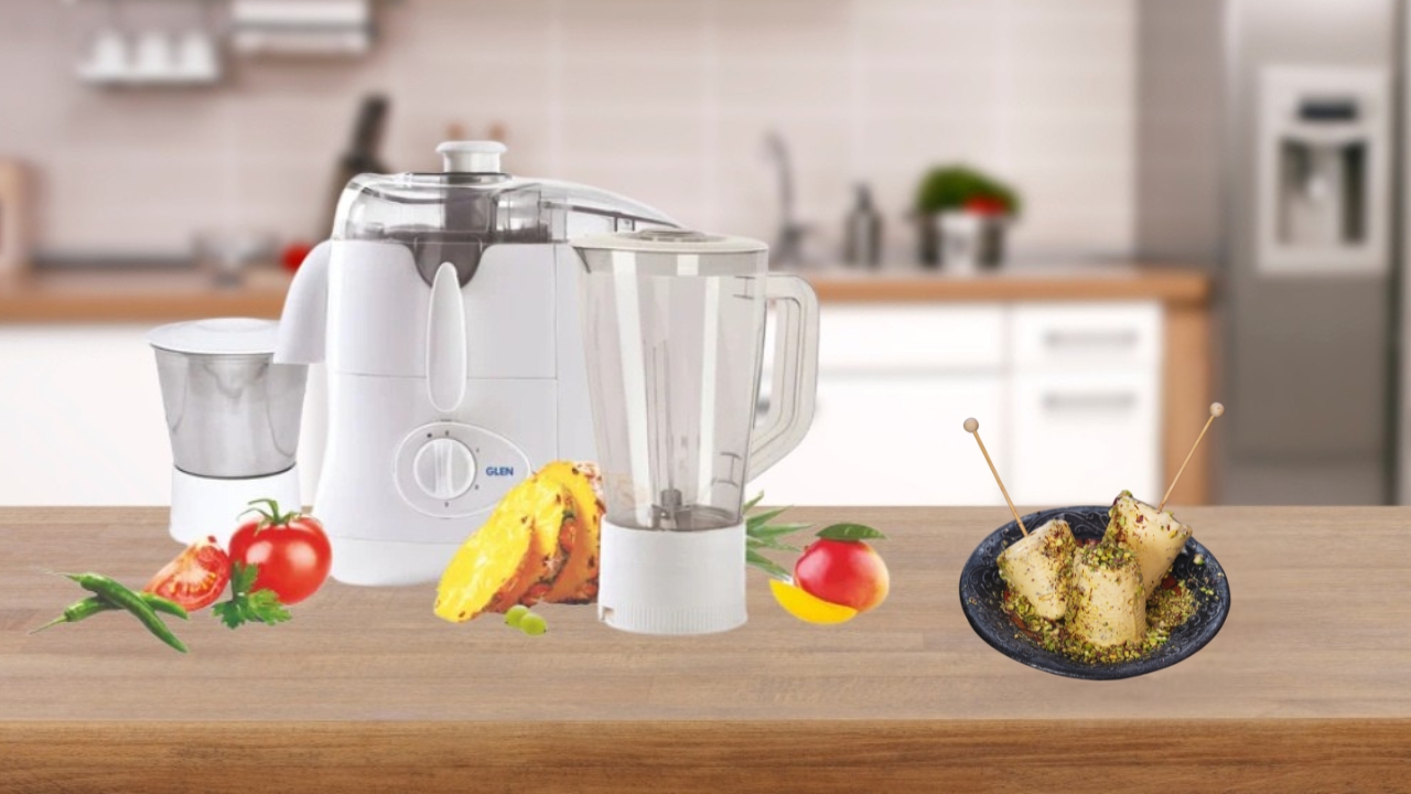 making kulfi in Mixer Grinder