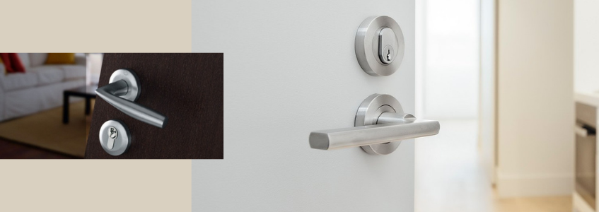 Lever door handles