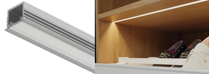 Recessed profile