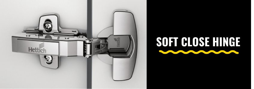 Soft close hinge