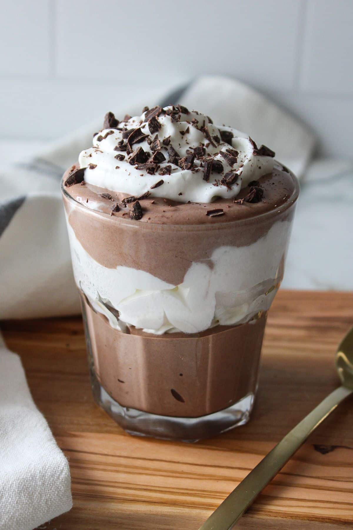 Chocolate Cottage Cheese Mousse