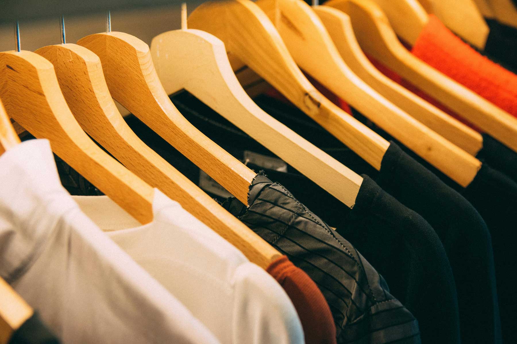 Closet. Image courtesy Pexels: https://www.pexels.com/photo/assorted-clothes-996329/
