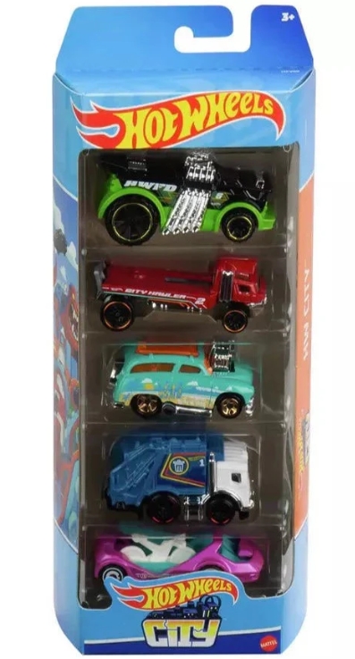 Hot Wheels 5 Car Gift Set