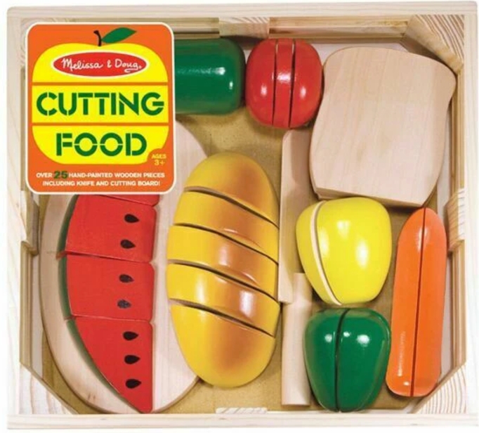 Wooden Cutting Food - Play Food