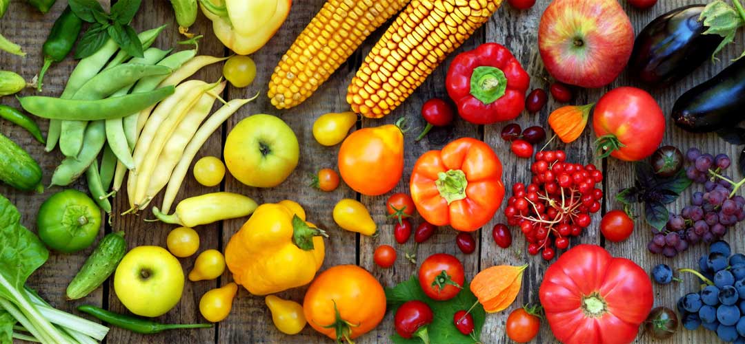 section of Micronutrients rich produce