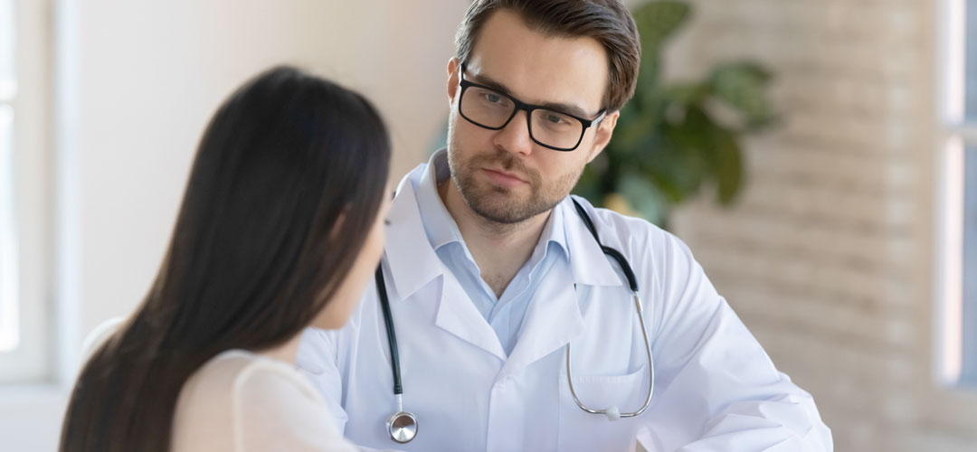 Consulting a doctor for allergies