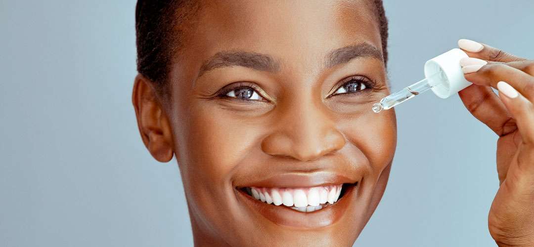 female enjoying the benefits of skin health through essential oils