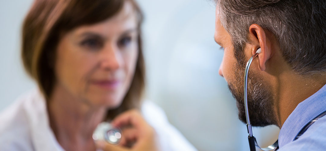 lady visiting doctors