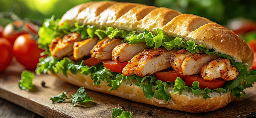 chicken salad roll