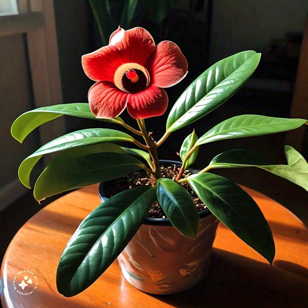 bloomed lipstic plant
