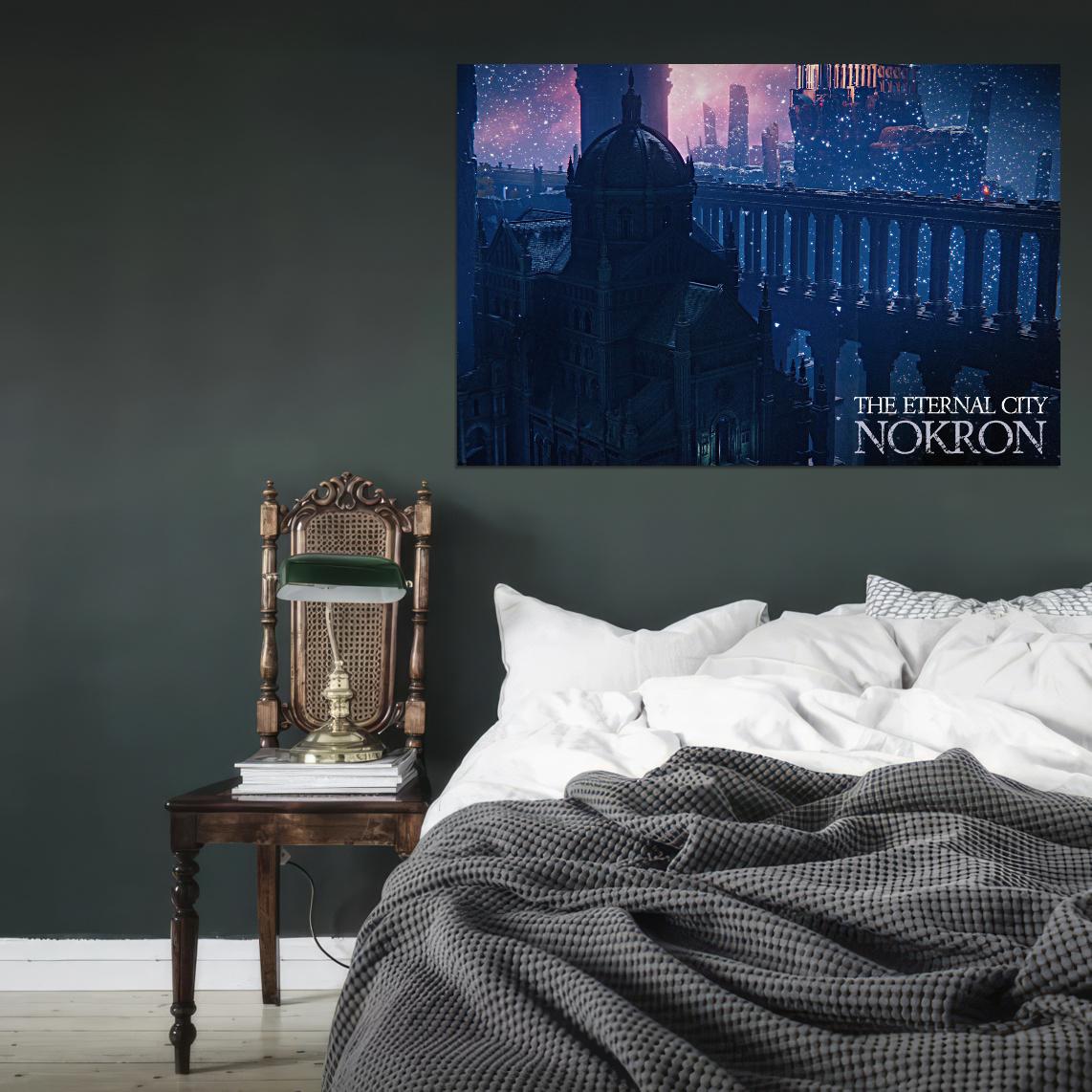 The Eternal City Nokron Elden Ring Game Poster