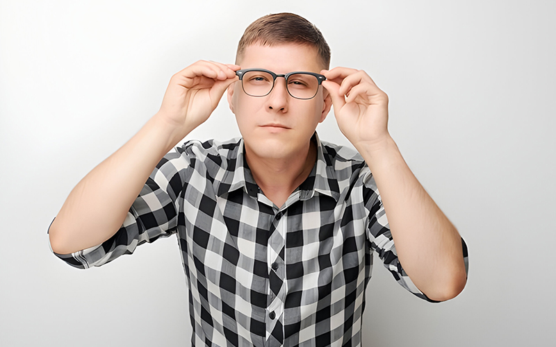 how often to change glasses lens?