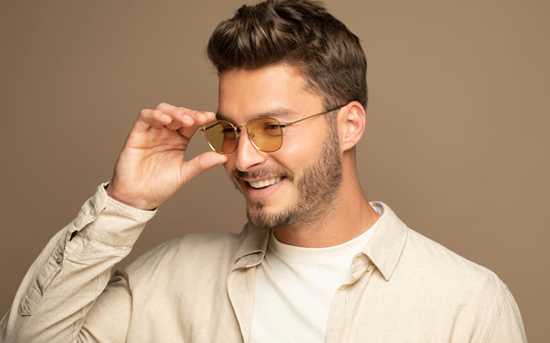 how to get rid of yellow tint on glasses