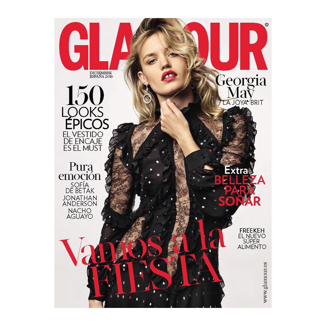 Georgia May Jagger On Glamour