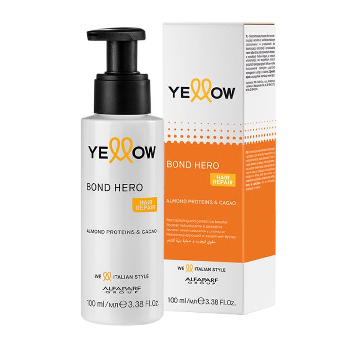 Yellow Professional Repair Bond Hero