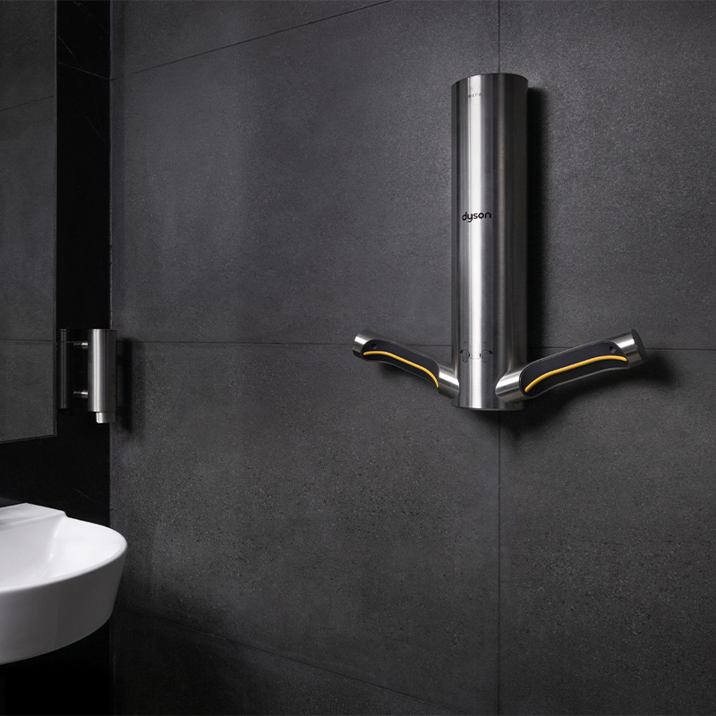 Dyson airblade in your salon washroom