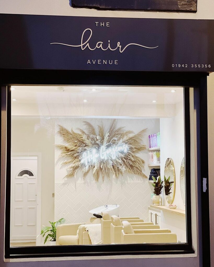 Hair signage