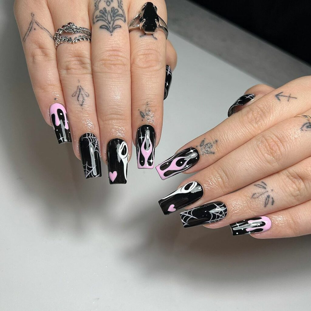 Halloween nails