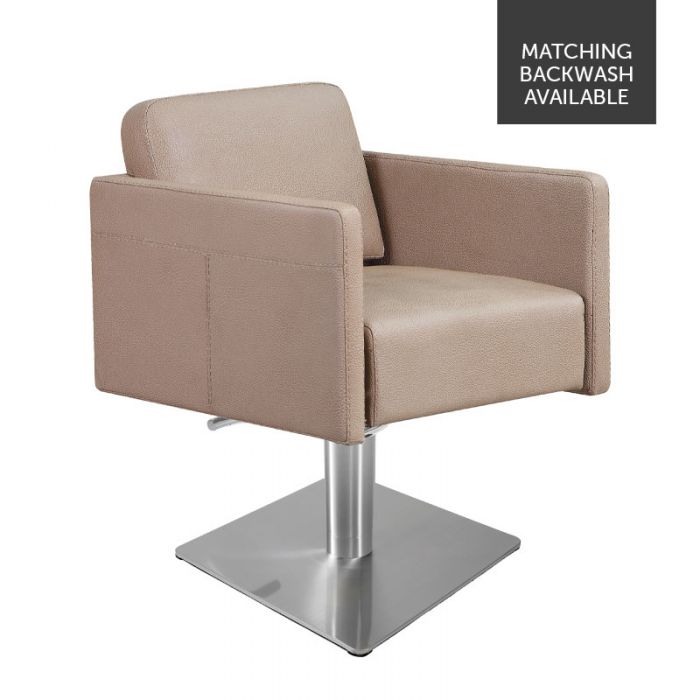 Lotus caramel styling chair