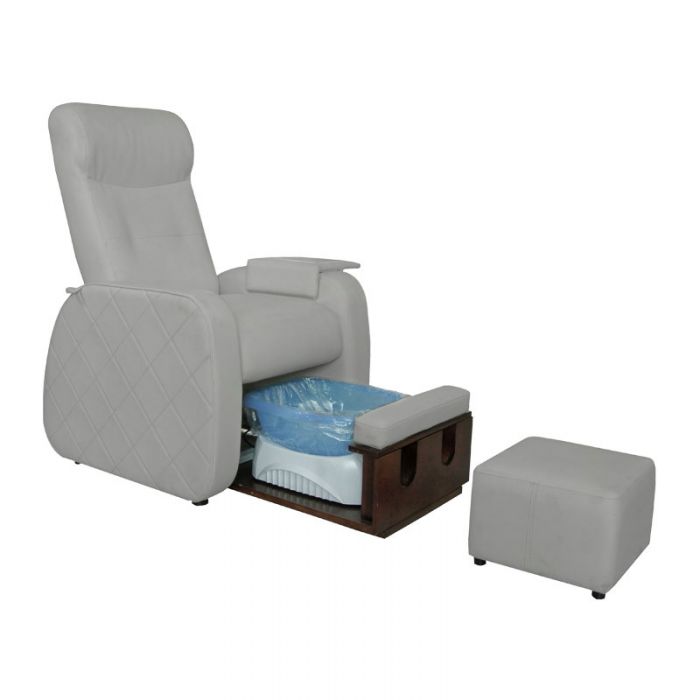 Lotus Merton Pedicure Spa Chair Grey