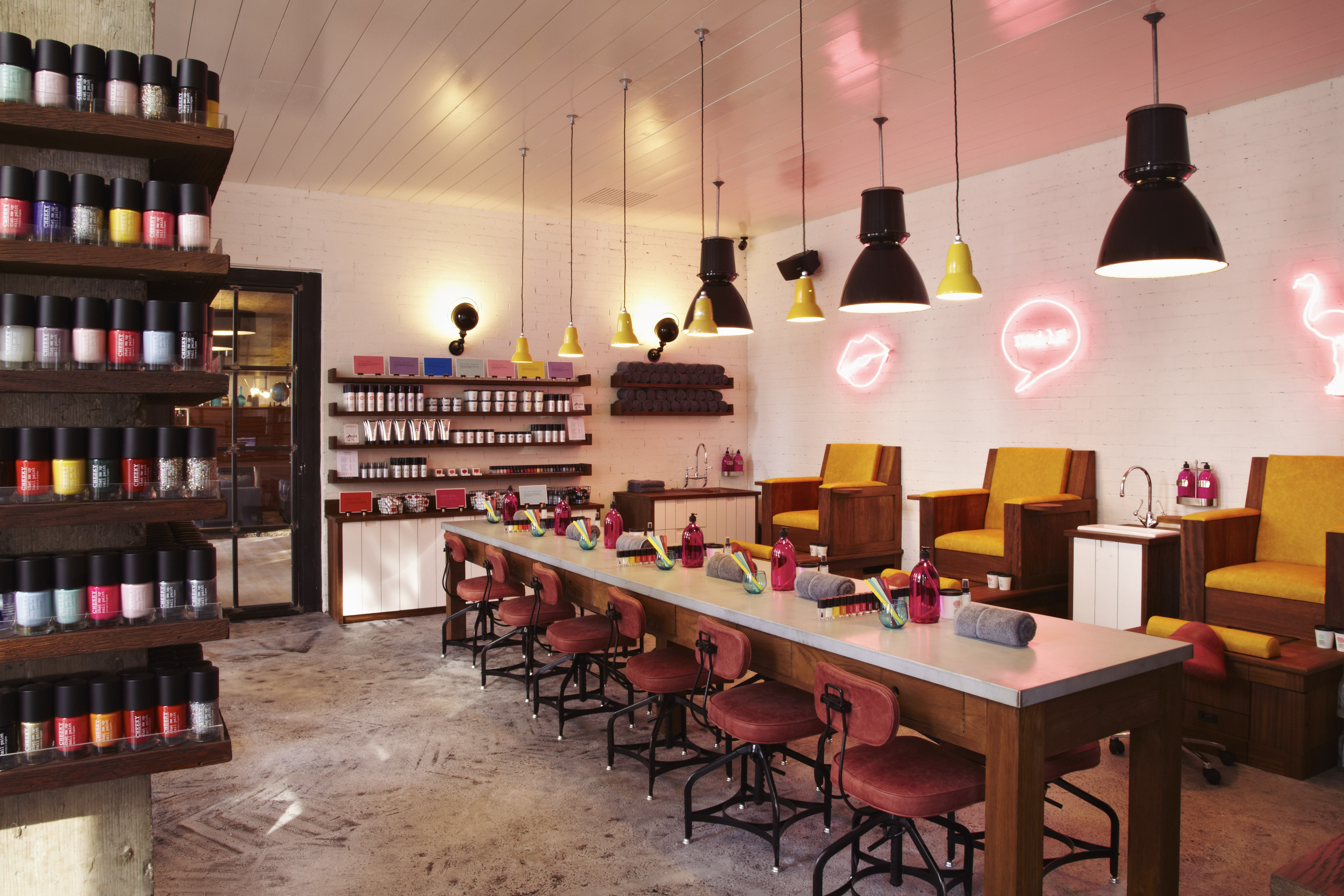 Cheeky nail salon in London