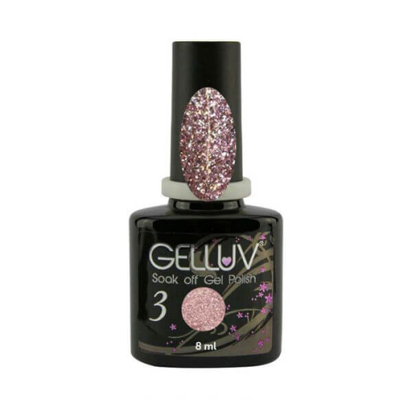 Gelluv Aurora 8ml Glitter Gel Polish