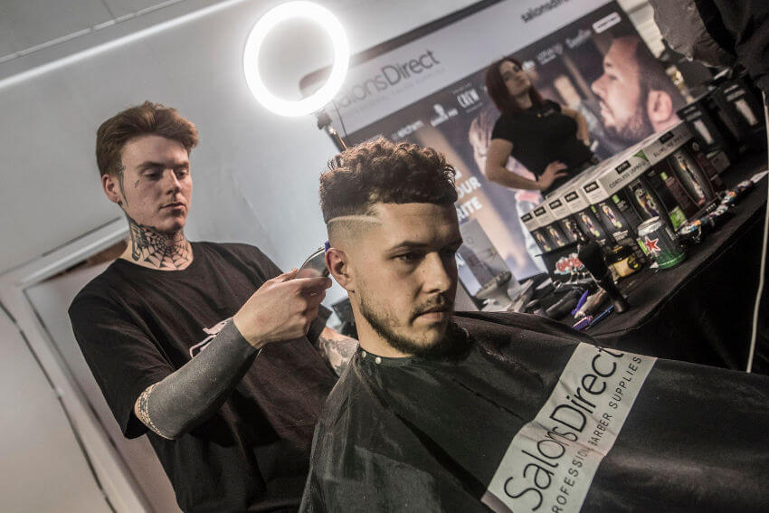 Salons Direct at the Great British Barber Bash 