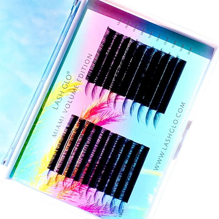 Lash Glo Miami Volume Mix Tray Lashes 20 Rows