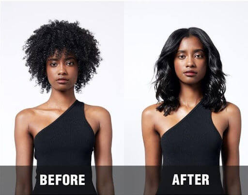 Loreal steampod before and after 2