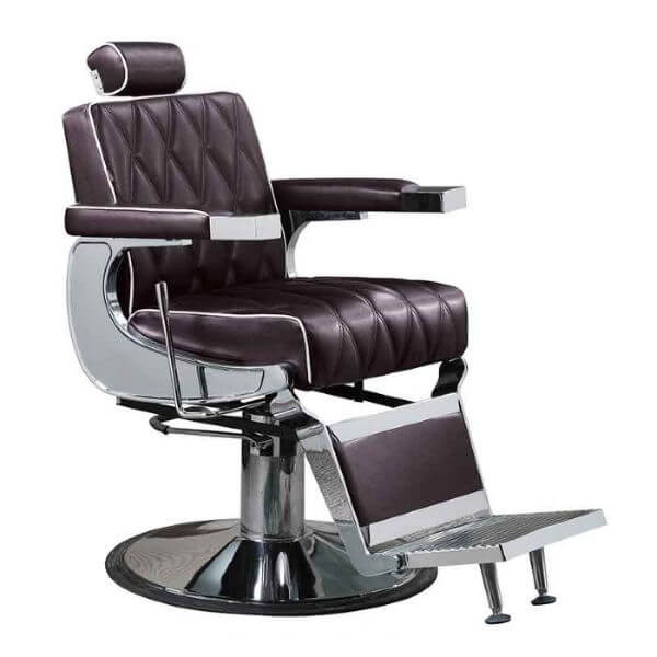 Lotus Eastwood Barber Vintage Chair Brown