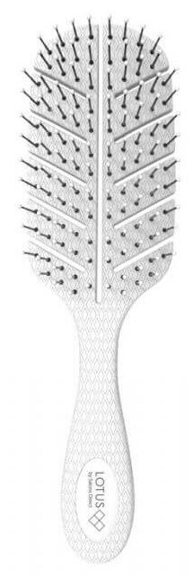 Lotus Eco-friendly Detangling Brush White