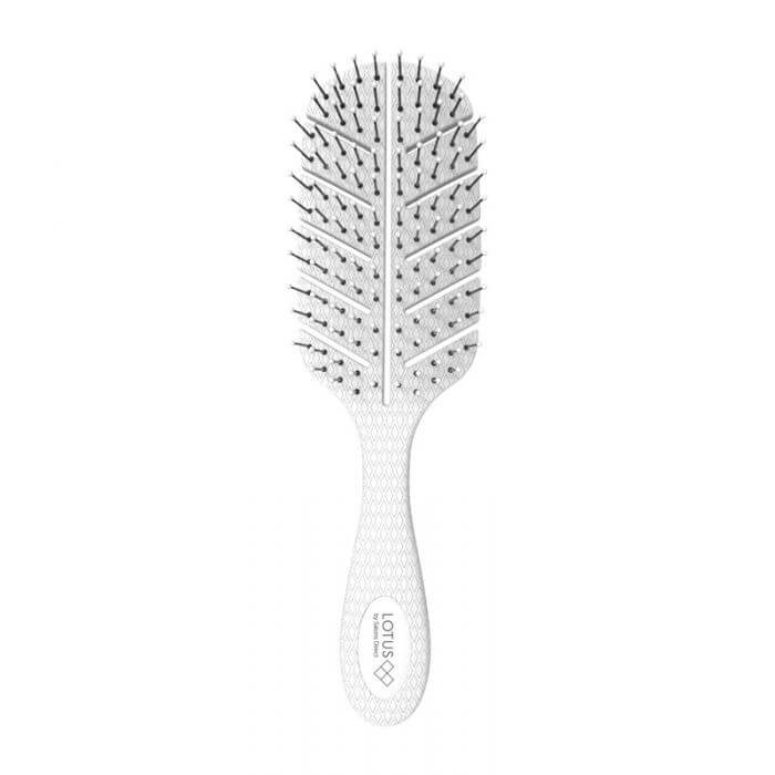 Lotus Eco-friendly Detangling Brush White