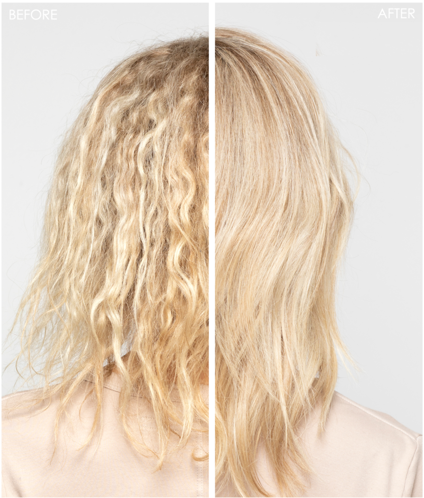 Damaged hair image