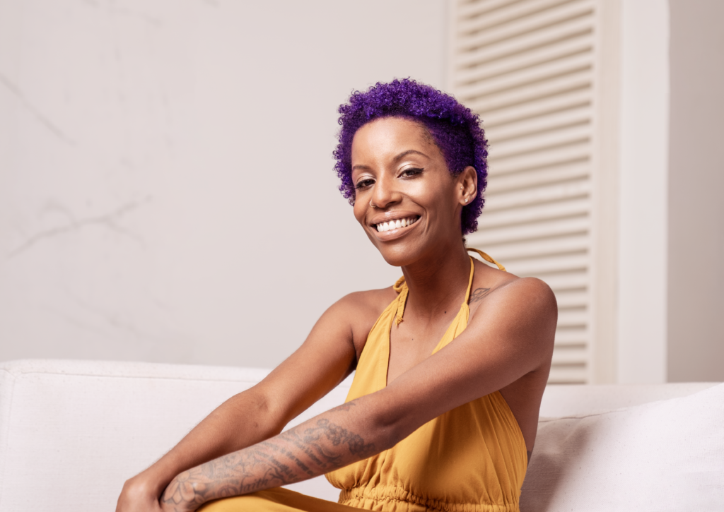 Model shot using Celeb Luxury Viral products
