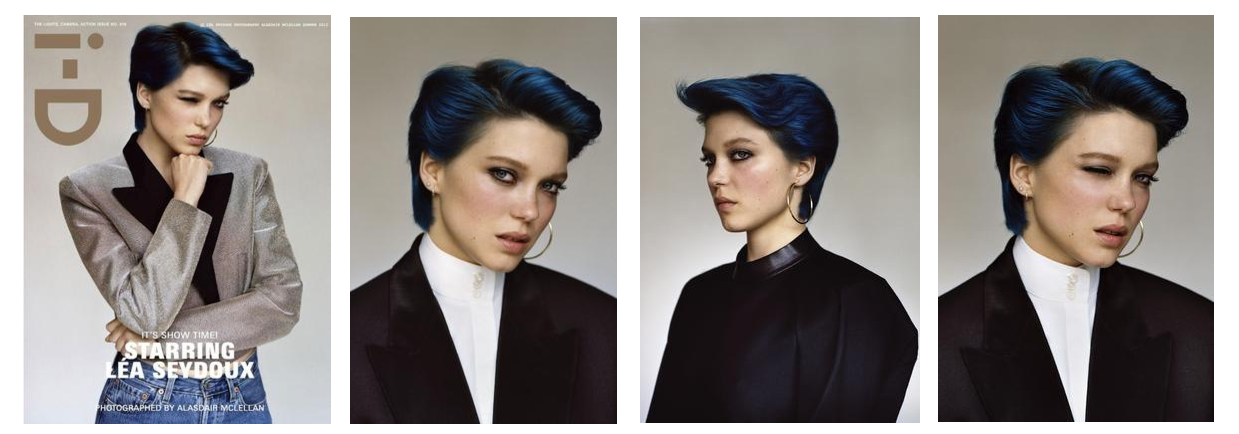 Amy Fish portfolio shots for iD magazine
