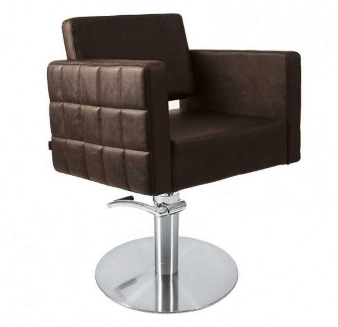 Lotus Washington Chair Brown With Square Base