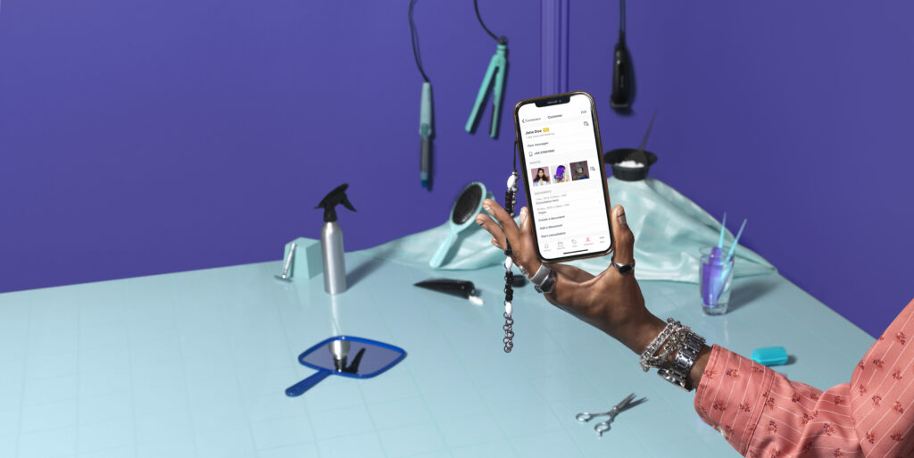 Hairdressers using Timely