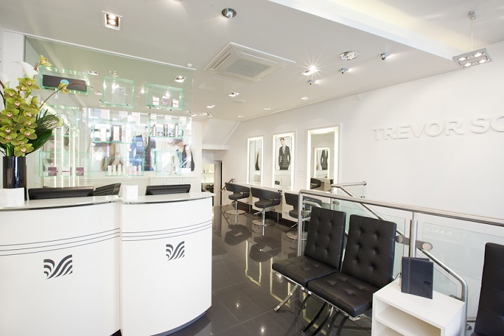 Trevor Sorbie gf reception to main salon resized