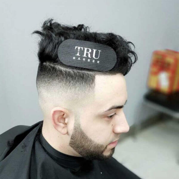 Tru Barber Hair Grippers Pack of 2 Black-White