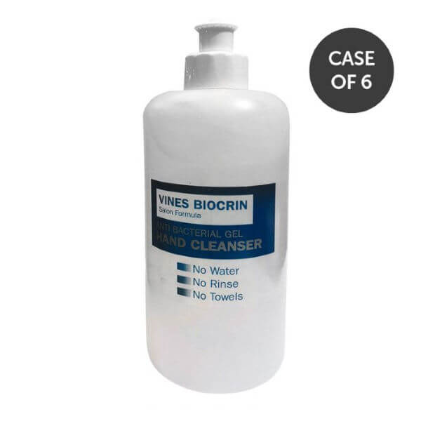 Vines Biocrin Anti-Bacterial Gel 450ml Case of 6