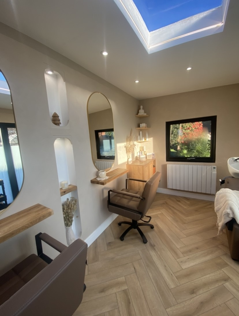 Interior shot of Chloe Miles' salon
