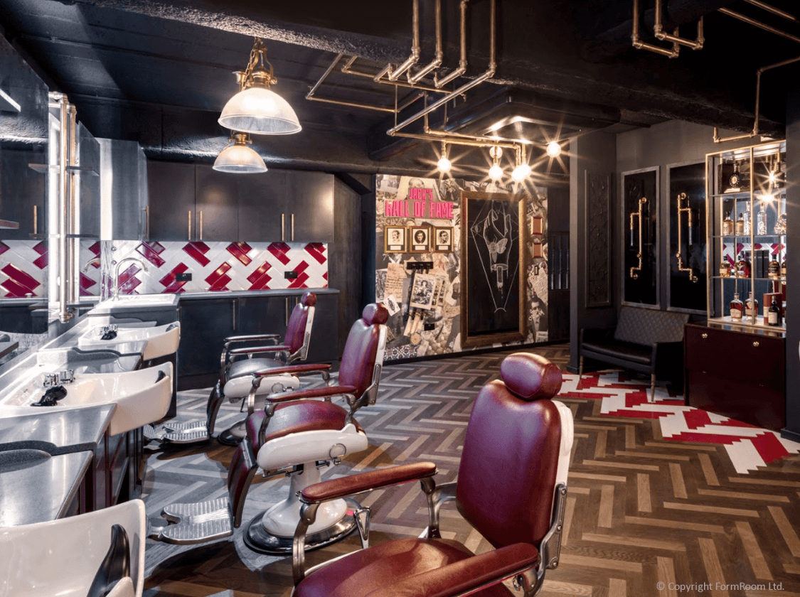 jack the clipper barber interior